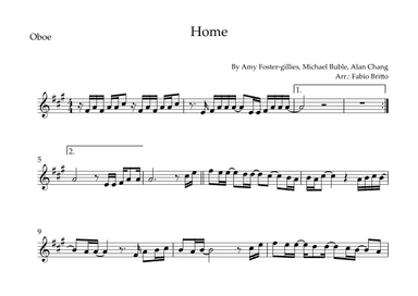 Home (arr. Fabio Britto)