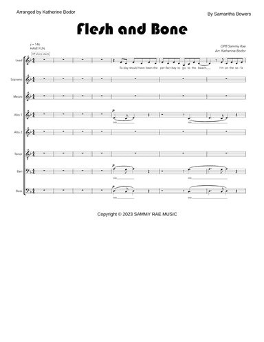 Flesh & Bone (arr. Katherine Bodor)