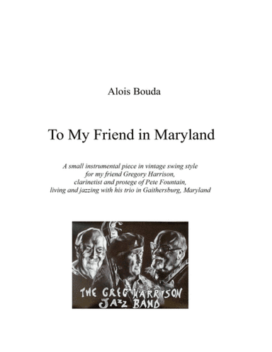 To My Friend in Maryland