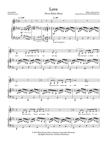 Love (arr. Gabriel Lawson)