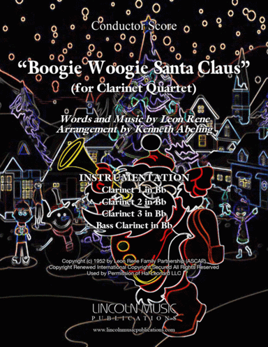 Boogie Woogie Santa Claus (arr. Kenneth Abeling)
