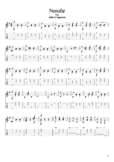 Nenufar (waltz) (arr. Leonardo Ramos)