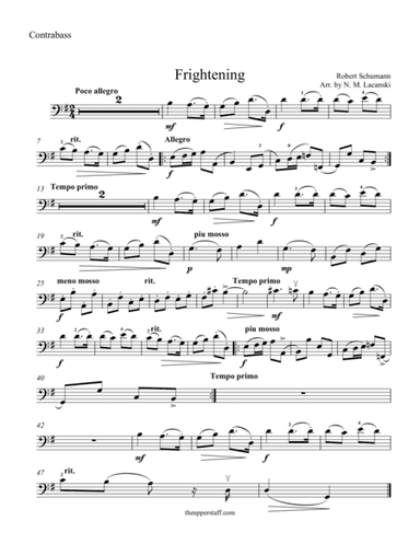 Frightening (arr. Nick Lacanski)
