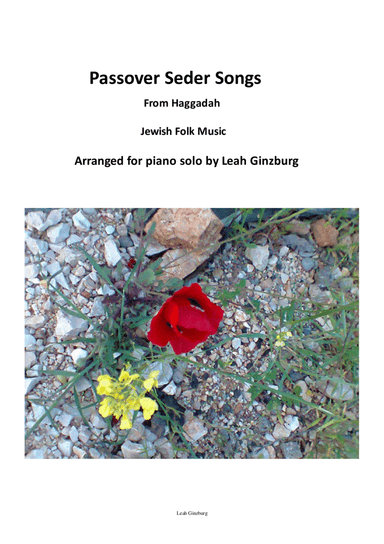 "Ma Nishtana" (Passover Song) מה נשתנה (arr. Leah Ginzburg)