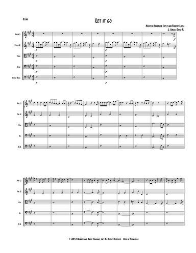 Let It Go (demi Lovato Version) (arr. Angeluz ramwagmoz)