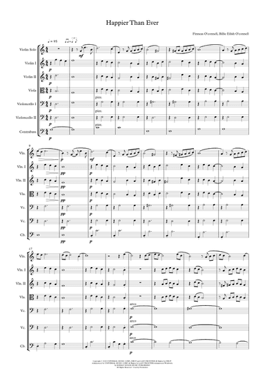 Happier Than Ever (arr. Matheus Sampaio)