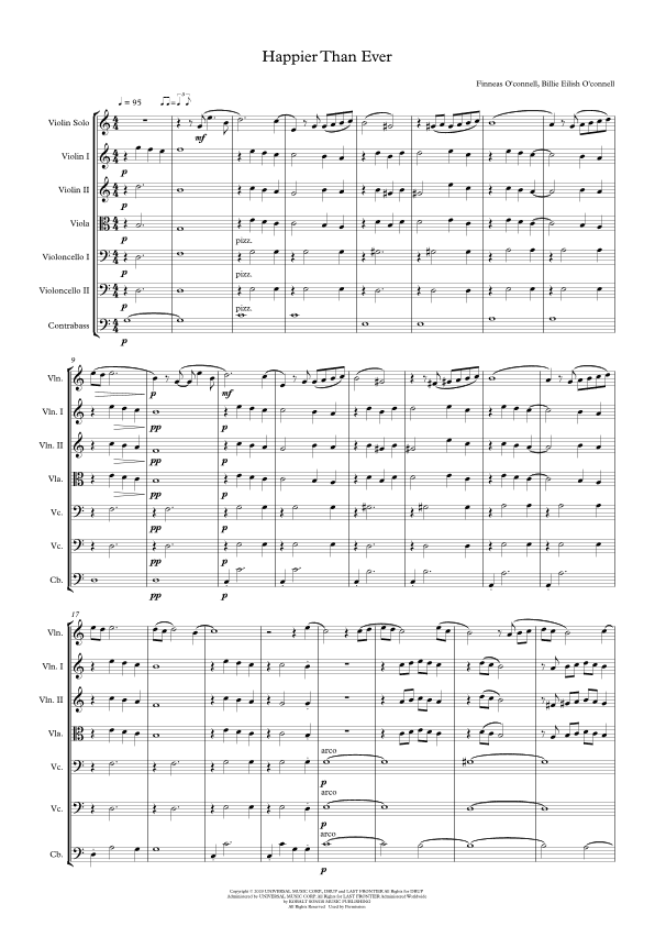 Happier Than Ever (arr. Matheus Sampaio)