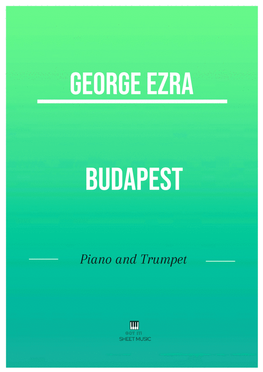 Budapest (arr. ANDRE LAITANO)