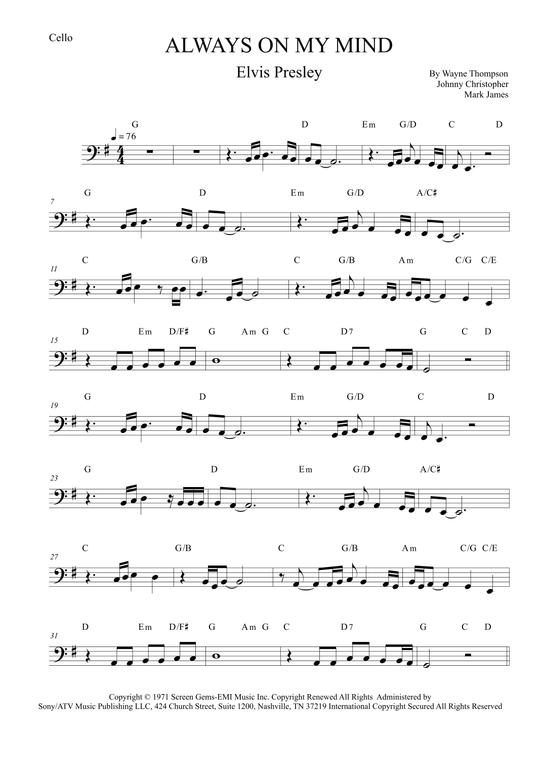 Always On My Mind (arr. Leo Silva)