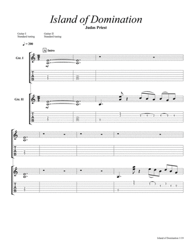 Island Of Domination (arr. Angel V. Fortiz)