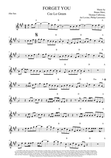 Forget You (arr. Anderson Quevedo)