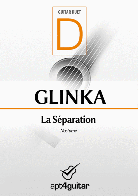 La Séparation (arr. Roberto García)