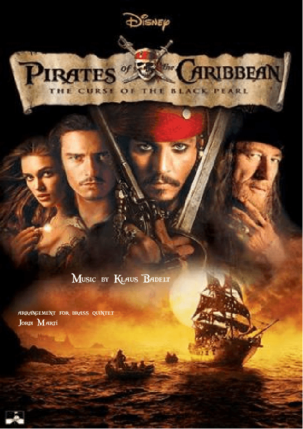 Pirates Of The Caribbean (arr. JORDI MARTI)