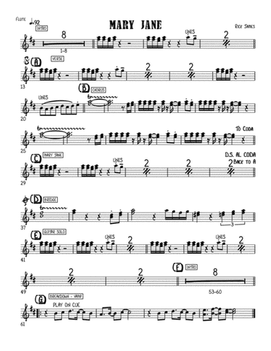 Mary Jane (arr. Jesse Audelo)