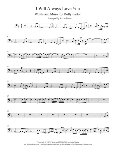 I Will Always Love You (arr. Kevin Busse)