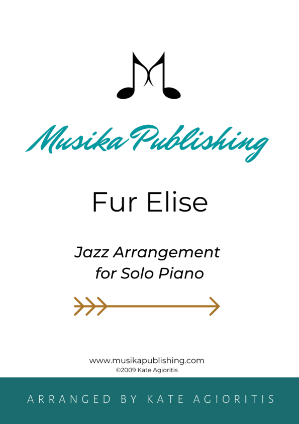 Fur Elise - Jazz Arrangement for Solo Piano (arr. K. Agioritis)