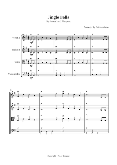 Jingle Bells (arr. Peter Andrew)