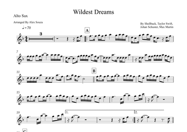 Wildest Dreams (arr. Alex Souza)