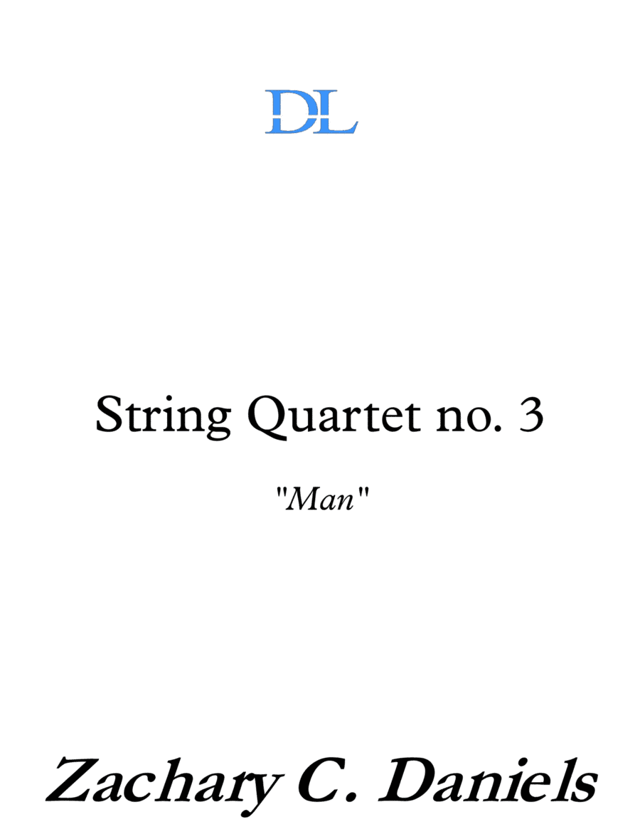String Quartet no. 3 "Man"