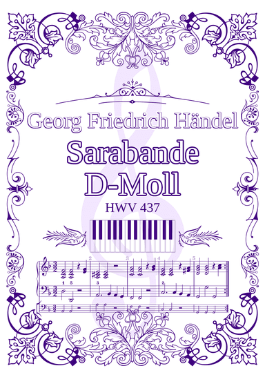 Sarabande d minor (Georg Friedrich Händel) modified organ version (arr. Manuela Rosa)