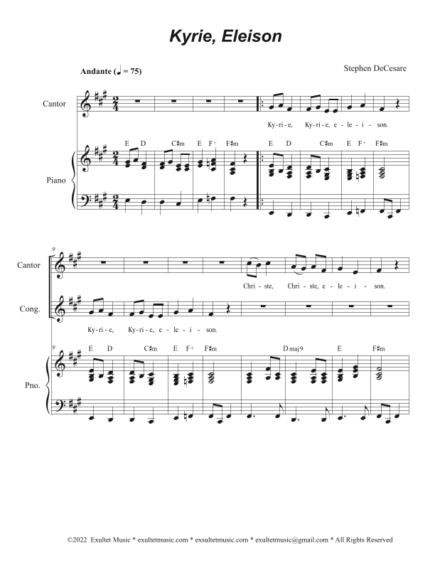 Kyrie, Eleison