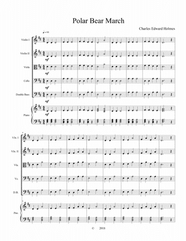 Polar Bear March--Score