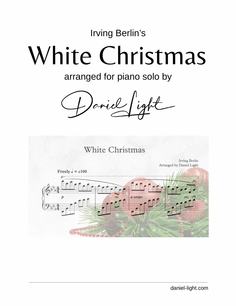 White Christmas (arr. Daniel Light)