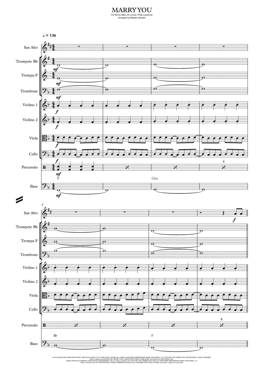 Marry You (arr. Maestro Serafim)