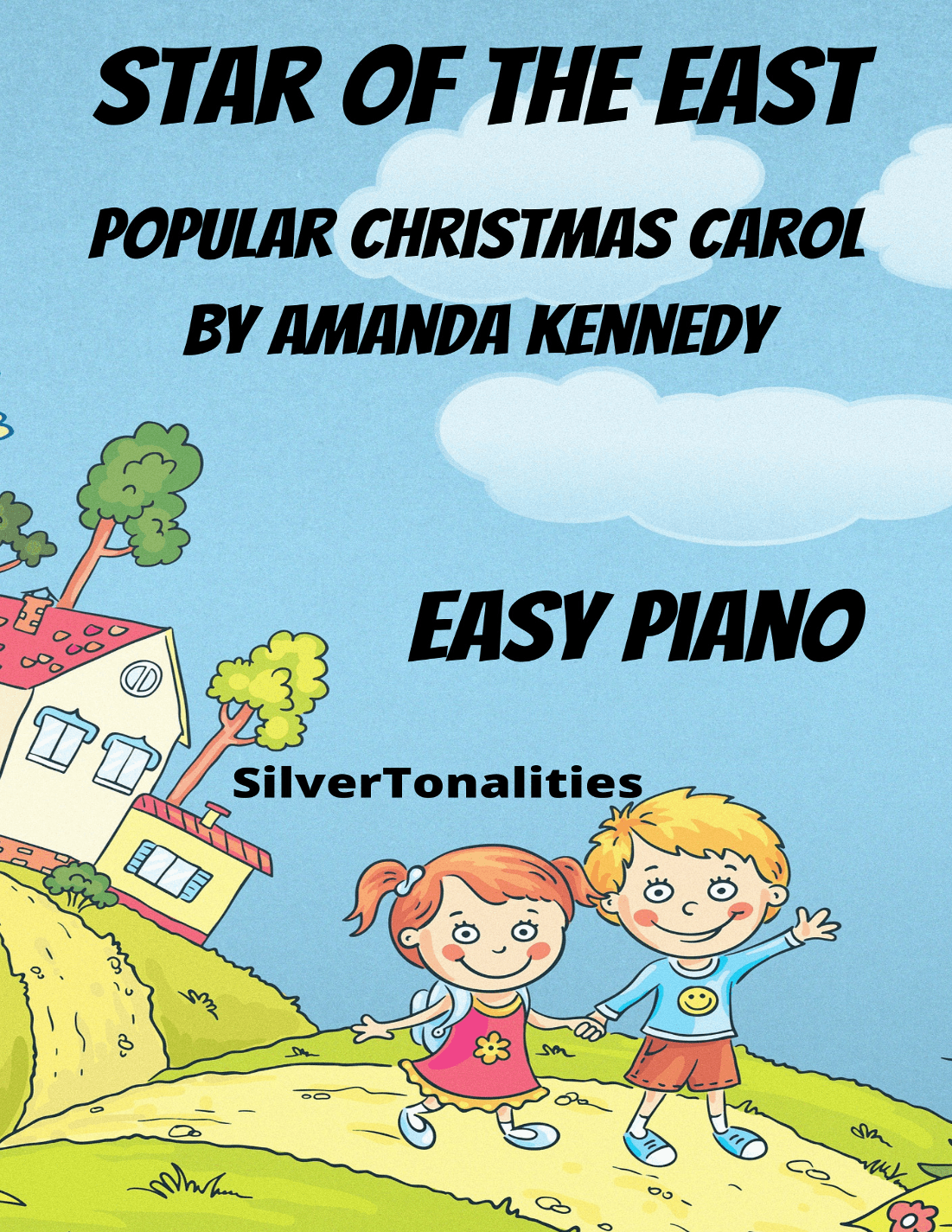 Star of the East Easiest Piano Standard Notation Sheet Music (arr. SilverTonalities)