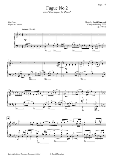 Fugue No.2