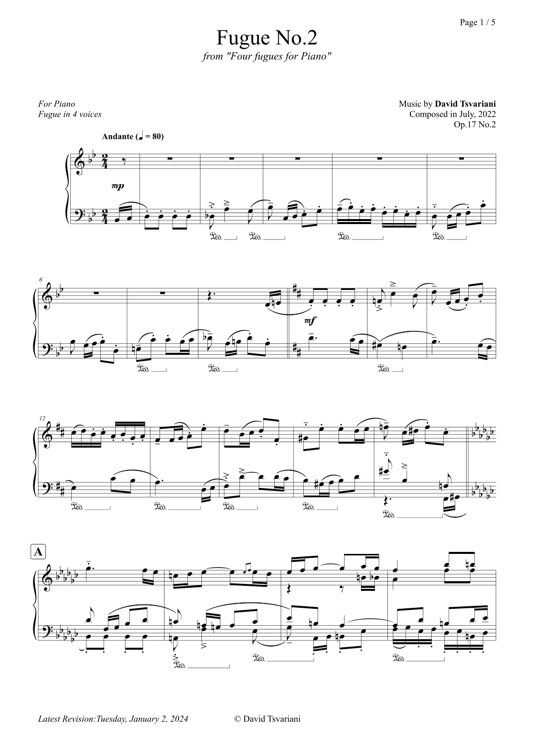 Fugue No.2