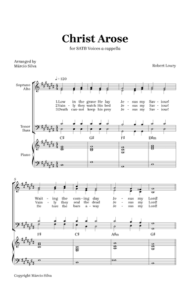 Christ Arose (arr. Márcio Silva)