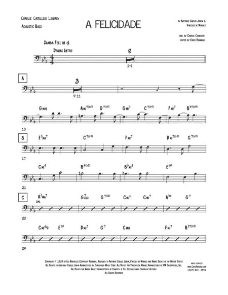 A Felicidade (arr. Charlie Camilleri)