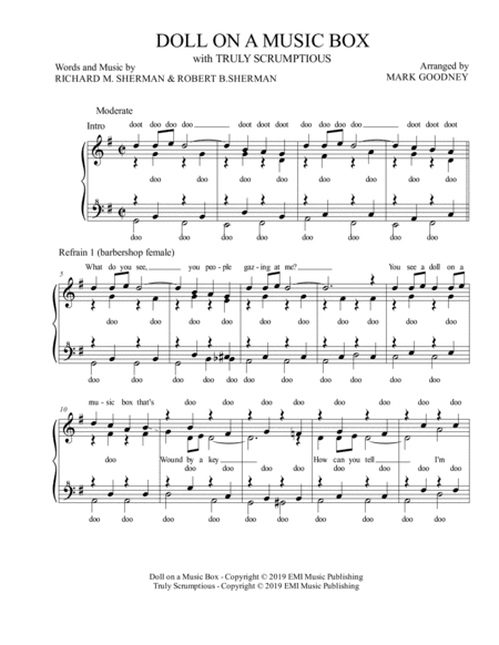 Doll On A Music Box (arr. Mark Goodney)