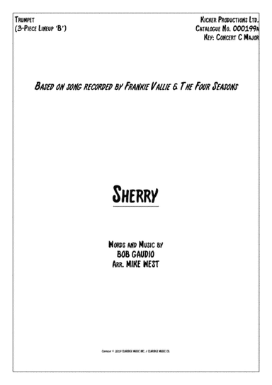 Sherry Baby (arr. Mike West)