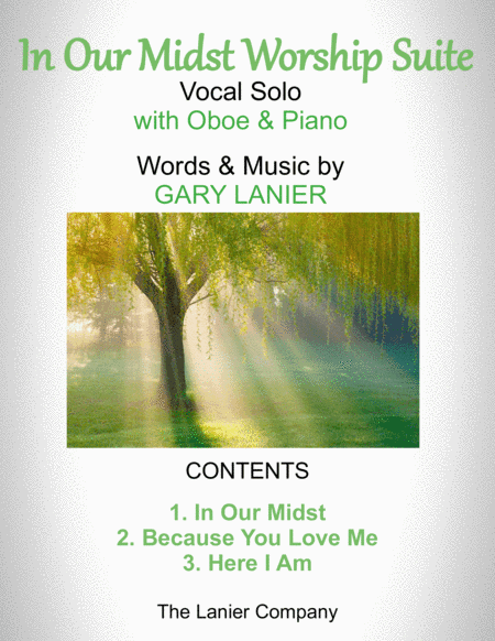 IN OUR MIDST WORSHIP SUITE (For Voice, Oboe and Piano with Parts)