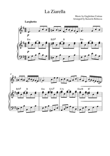 La Ziarella (arr. Kaiserin Rebecca)