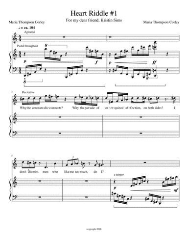 Heart Riddle #1 from "Grasping Water"