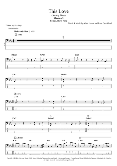 This Love (arr. Sick Boy)