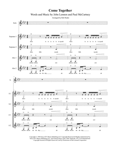 Come Together (arr. Rob Redei)