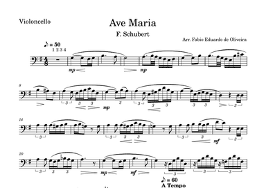 Ave Maria (Gounod) - Easy Arrangement (arr. Fabio Eduardo de Oliveira)