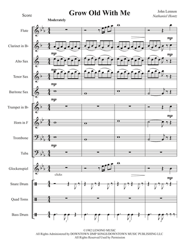 Grow Old With Me (arr. Nathaniel Hontz)
