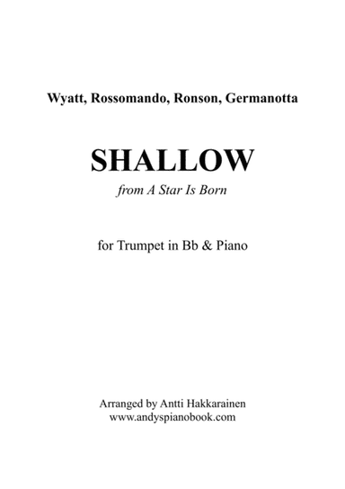 Shallow (arr. Antti Hakkarainen)