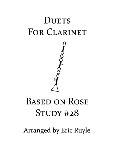 Rose Study #28 Duet (arr. Eric Ruyle)