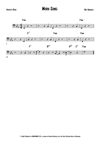 Work Song (arr. Anderson Quevedo)