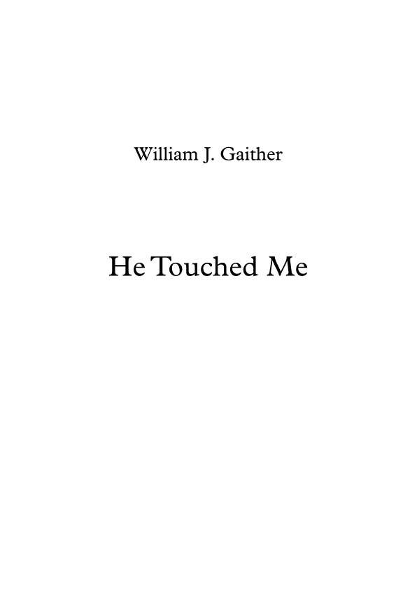 He Touched Me (arr. Josiel Oliveira)