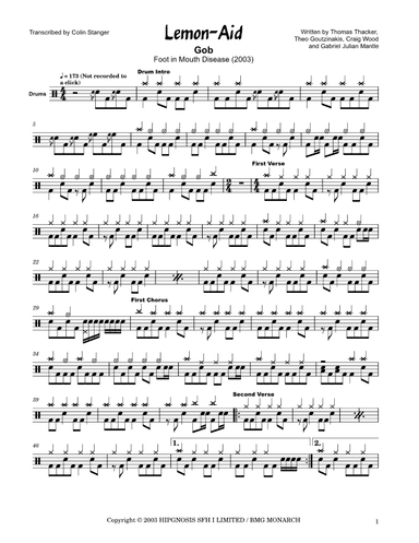 Lemon Aid (arr. Colin Stanger)