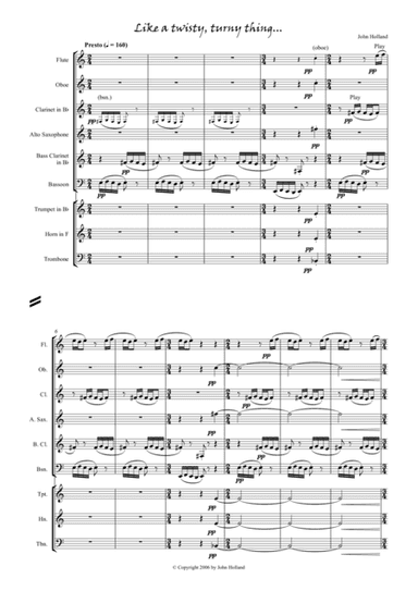 like a twisty, turny thing...