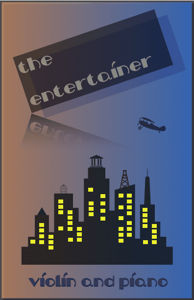 The Entertainer by Scott Joplin, for Violin and Piano (arr. David McKeown)