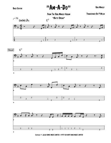 Am A Do (arr. Accubass)